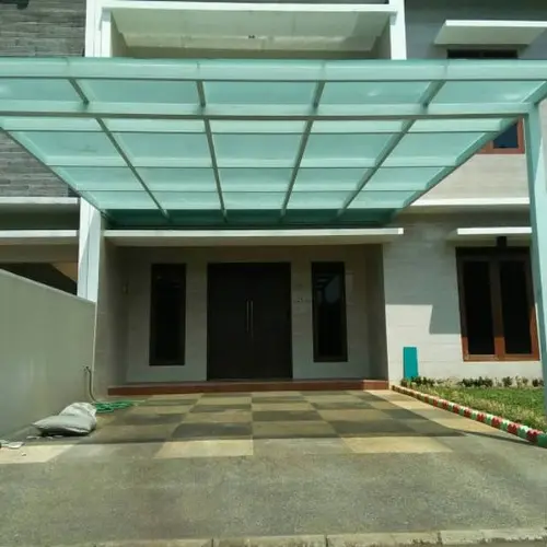 Kanopi Kaca Tempered 10mm di  ciawi