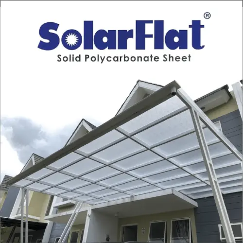 Kanopi Solarflat 3 mm  ciawi